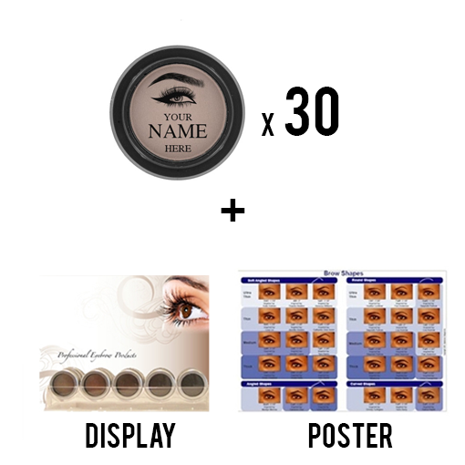 Advanced Eyebrow Powder Private Label Prepack - Eyebrowz Wholesale