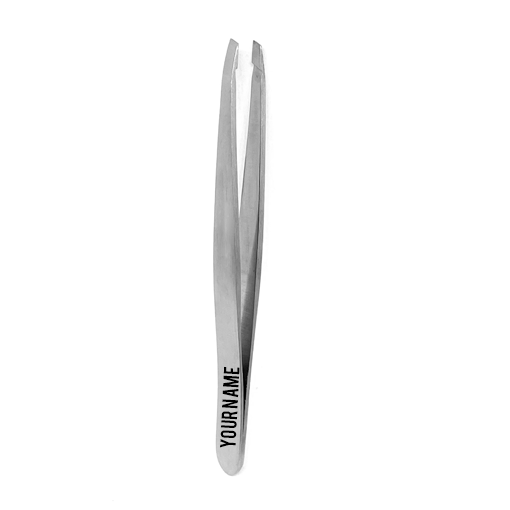 Private Label Slant Tip Tweezers Eyebrowz Wholesale